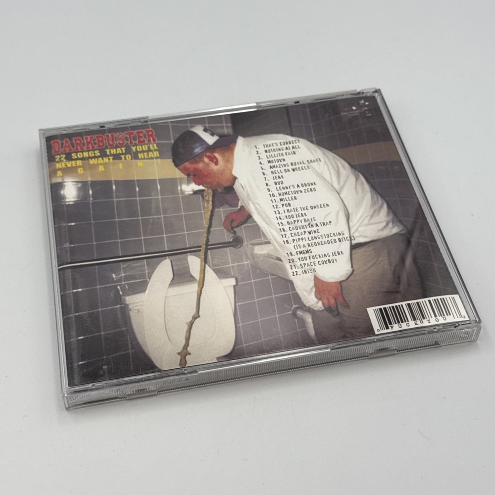 Rare! Darkbuster 22 Songd That You'll Never Want To Hear Again CD - Picture 2 of 5
